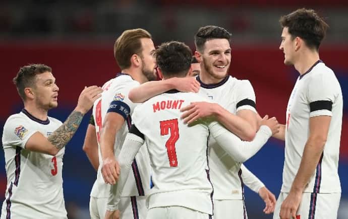 Football World Cup 2022: इंग्लैंड ने फुटबॉल वर्ल्ड कप 2022 के लिए किया क्वालीफाई, सेन मरीनो को 10-0 से हराया