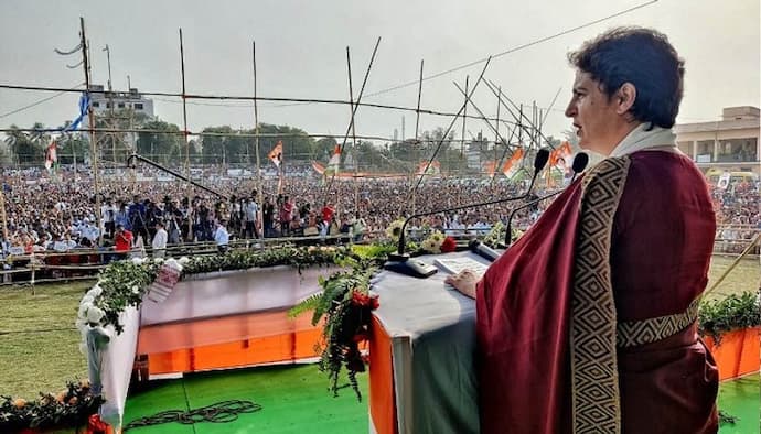 UP Assembly Elections: लखनऊ में कांग्रेस की बड़ी जनसभा की तैयारी: 5 लाख लोगों को संबोधित करेंगी प्रियंका गांधी