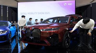 BMW iX भारत में लॉन्चिंग के लिए तैयार, डिजाइन,अंदाज ऐसा की हटेंगी नहीं निगाहें, तस्वीरों में देखें हसीन कार