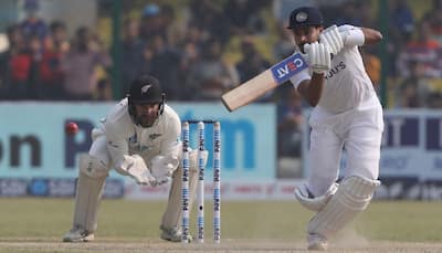 IND vs NZ 1st Test Day 4: तस्वीरों में देखिए भारत-न्यूजीलैंड टेस्ट मैच के चौथे दिन के खेल के खास पल