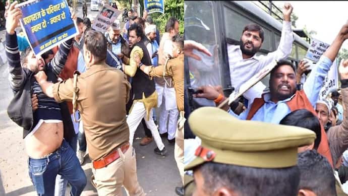 UP News: प्रयागराज मर्डर केस को लेकर 'AAP' कार्यकर्ताओं ने BJP के खिलाफ खोला मोर्चा, सभी जिलों में प्रदर्शन