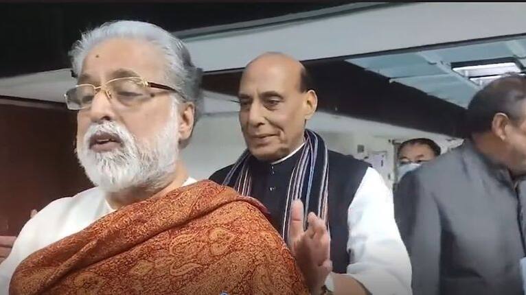 video about friendship between TMC Mp sudip bandyopadhyay and rajnath singh