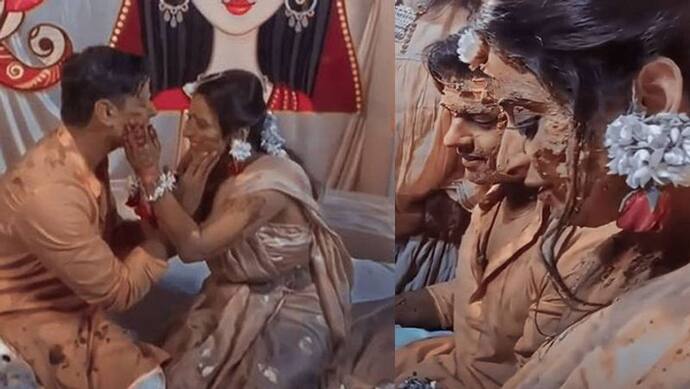 Neil Bhatt Aishwarya Sharma Wedding: दोनों पर चढ़ा हल्‍दी का रंग, प्री-वेडिंग फंक्‍शन में किया डांस