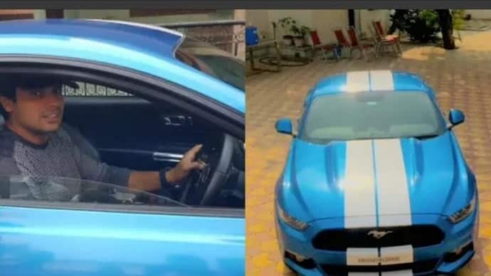 Neeraj Chopra  75 लाख रुपये की Ford Mustang Car ड्राइव करते दिखे, वीडियो हुआ वायरल, देखें जुदा अंदाज