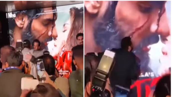 Salman Khan को सुनील शेट्टी ने लगाया गले, जब बॉलीवुड के भाईजान ने Ahan Shetty को चूमा, देखें Viral Video