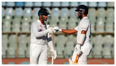 IND vs NZ 2nd Test: तस्वीरों में देखिए भारत-न्यूजीलैंड दूसरे टेस्ट मैच के दूसरे दिन के खेल के यादगार पल