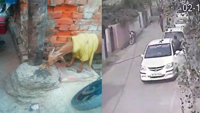 सुल्तानपुर: लग्जरी कार से आकर बकरियां उठाकर ले गए चोर, सीसीटीवी फुटेज में हुआ खुलासा, मामला दर्ज