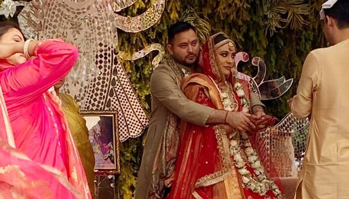 Tejaswi Yadav Marriage: भाई तेजस्वी की शादी में नहीं पहुंच पाईं बहन रोहिणी, तस्वीर शेयर कर यूं दिया आशीर्वाद