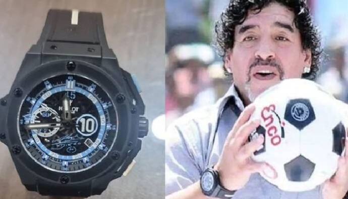 Diego Maradona: দুবাই থেকে চুরি যাওয়া মারাদোনার ঘড়ি উদ্ধার অসম থেকে, ধৃত ১