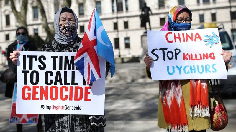 uyghur protest