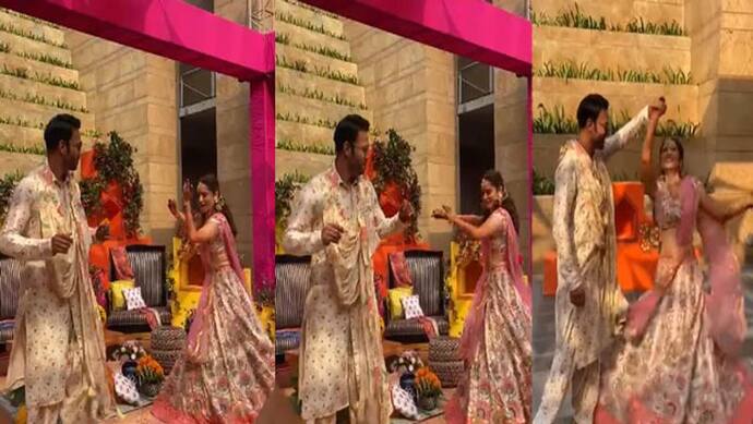 Ankita Lokhande Wedding: अंकिता ने विक्की जैन के साथ लगाए  जमकर ठुमके, सेलिब्रेशन का Video हुआ वायरल