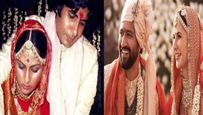 Amitabh Bachchan से लेकर Katrina तक इन सितारों ने पलक झपकते कर ली शादी, चट मंगनी पट ब्याह देख फैंस हुए हैरान
