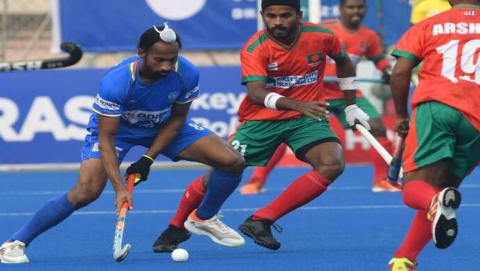 Asian Hockey Champions Trophy 2021: एकतरफा मुकाबले में भारत ने बांग्लादेश को 9-0 से हराया