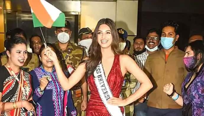 Miss Universe 2021: 7 दिन के लिए क्वारैंटाइन हुईं Harnaaz  Sandhu, एयरपोर्ट से सीधा भेजा होटल