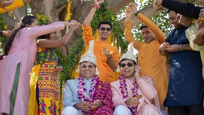 Same Sex Marriage: दिल्ली के अभय और कोलकाता के सुप्रियो ने हैदराबाद में की शादी, परिवार के लोग हुए शामिल