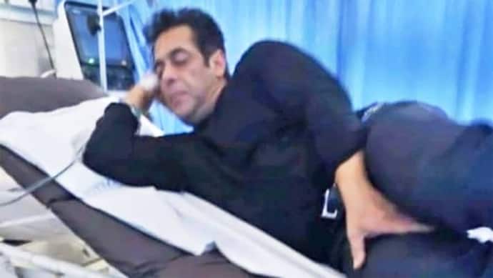 सांप काटने के बाद अस्पताल के बेड पर लेटे दिखे Salman Khan, वायरल हो रही Photo