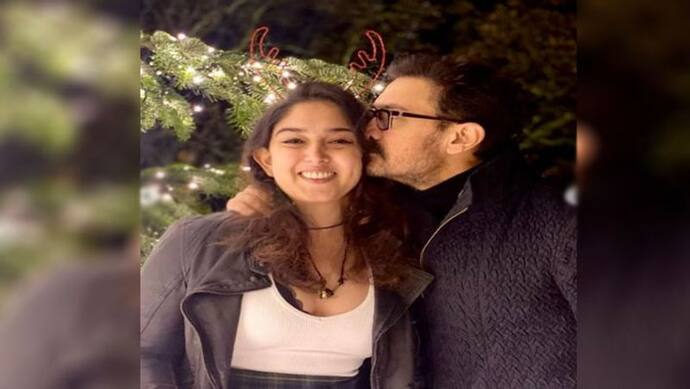 Aamir Khan ने बेटी इरा खान के साथ मनाया क्रिसमस, फैंस बोलें- पापा ज्यादा स्टाइलिश लग रहे हैं