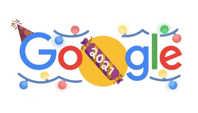 नए साल के जश्न में डूबा Google, आखिरी दिन को किया New Year Eve से सेलिब्रेट
