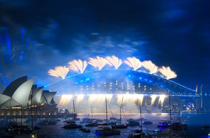 AUSTRALIA SYDNEY  Fireworks