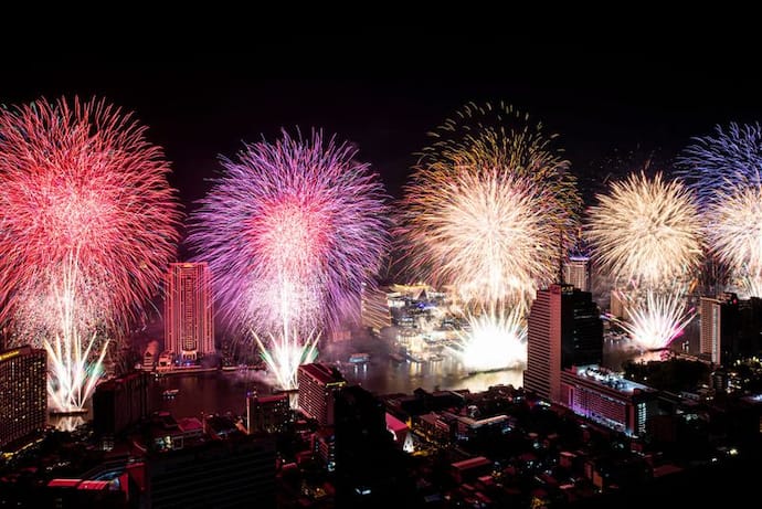 Bangkok Celebrates New Year