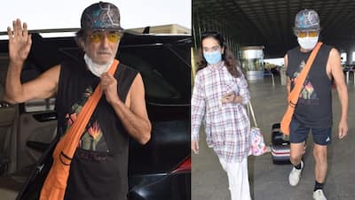सफेद दाढ़ी, मुरझाया चेहरा और दुबले-पतले दिखे Shakti Kapoor, पत्नी का सामान ढोते एयरपोर्ट पर आए नजर