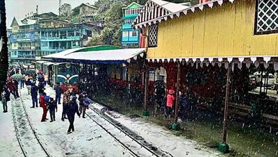 Weather Report:पंजाब से लेकर मध्यभारत तक शीतलहर का अलर्ट, रेलवे मिनिस्टर ने tweet किया बर्फबारी का फोटो
