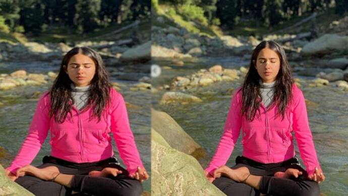 कश्मीर में झील किनारे योगा करती नजर आईं Sara Ali khan, थ्रोबैक फोटोज में अदाकारा की दिखी नेचुरअल ब्यूटी