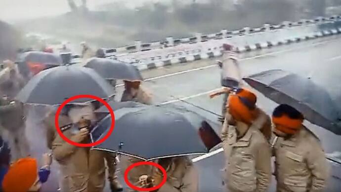 गजब पंजाब पुलिस: ऐसी होती है PM मोदी के रूट की सुरक्षा?, पुलिसकर्मी भीड़ के साथ चाय पीते रहे..खुद देखिए वीडियो
