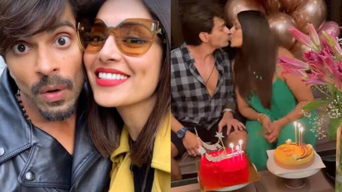 Bipasha Basu Birthday: बिपाशा ने बर्थडे पर पति को किया Kiss, एक नहीं बल्कि काटे दो केक