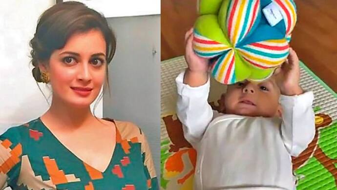 Dia Mirza ने दिखाई 8 महीने के बेटे की पहली झलक, व्हाइट ड्रेस में मुस्कुराते दिखे नन्हे अव्यान