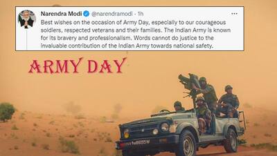 Army Day पर PM मोदी ने tweet की भारतीय सेना का पराक्रम और शौर्य दिखातीं कुछ शानदार तस्वीरें