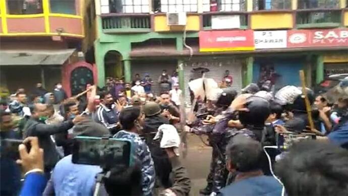 नेताजी की जयंती पर बंगाल शर्मसार, श्रद्धांजलि देने पहुंचे भाजपा नेता पर टीएमसी कार्यकर्ताओं का हमला, फायरिंग