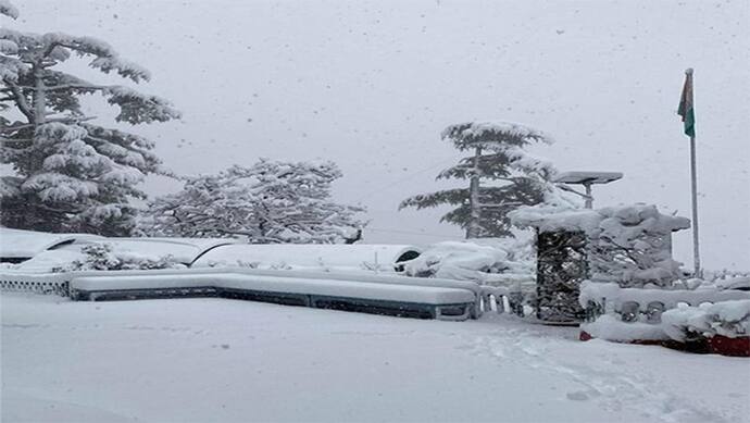 शिमला और मैक्लोडगंज समेत हिमाचल प्रदेश के कई हिस्सों में बर्फबारी का अलर्ट, पंजाब - हरियाणा में भारी बारिश