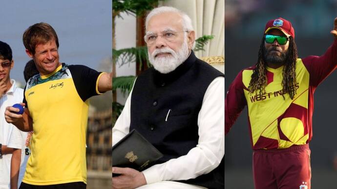 क्रिकेट के यूनिवर्स बॉस गेल और फ्लाइंग फ‍िल्‍डर रोड्स ने दी पीएम मोदी को दी गणतंत्र दिवस की बधाई, जानिए क्‍या