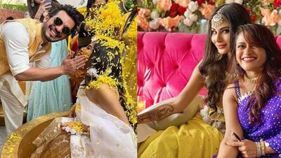 Mouni Roy Wedding: दोस्तों ने जमकर लगाई दुल्हनिया को हल्दी, फूलों की बारिश के बीच हुई मेहंदी सेरेमनी