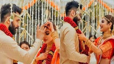 Mouni Roy Wedding Pics: सिंदूर से वरमाला तक, देखें मौनी रॉय की शादी की हर एक रस्म की PHOTOS