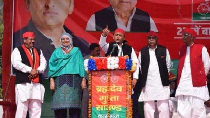 यूपी चुनाव: सपा अध्यक्ष अखिलेश यादव का BJP पर हमला,  कहा- 'भाजपा अमीरों को दे रही गरीबों का पैसा'