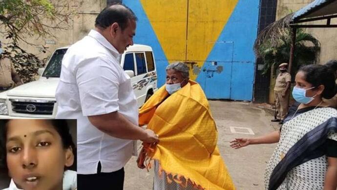 तमिलनाडु के बहुचर्चित 'लावण्या सुसाइड केस' की मुख्य आरोपी की बेल पर स्वागत करने जेल पहुंचे DMK विधायक