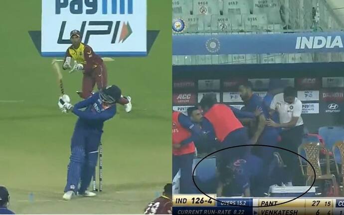 IND vs WI: वेंकटेश अय्यर ने एक ही गेंद पर दो बार मारा शॉट, तितर-बितर हो गया भारतीय खेमा, देखें रोचक वीडियो