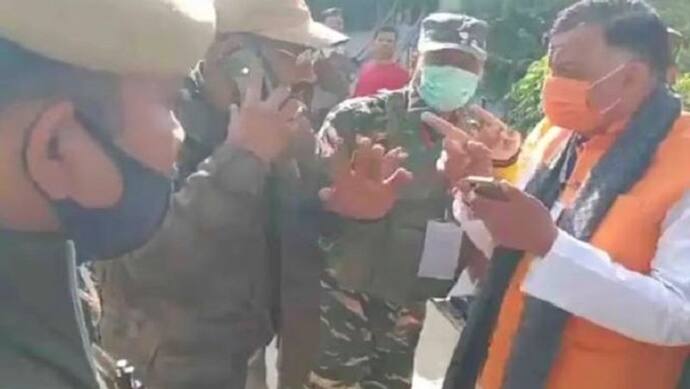 यूपी चुनाव: कानपुर में कैबिनेट मंत्री सतीश महाना सुरक्षाकर्मियों से भिड़े, पुलिस ने पहुंचकर कराया बीच-बचाव