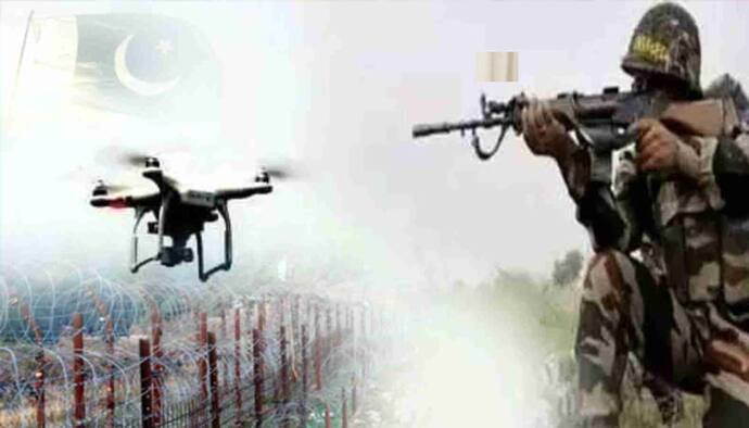 पाकिस्तान आतंक की रच रहा नई साजिश: पंजाब में दो बार भेजा ड्रोन, 20 राउंड बरसाईं गोलियां, इलाके में मचा हड़कंप