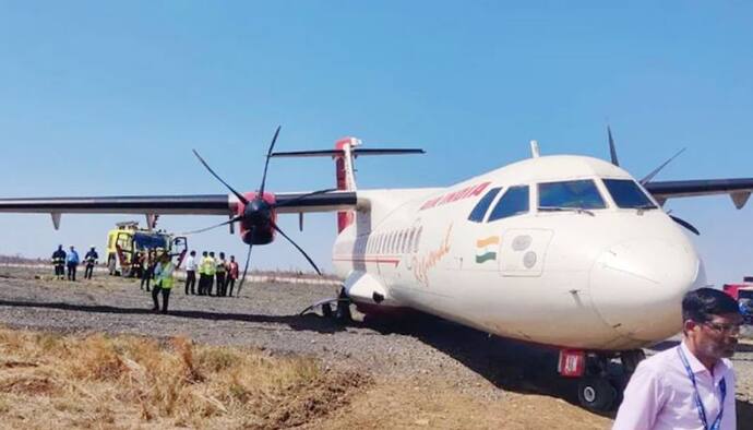 बड़ी खबर: MP के जबलपुर में Air India की फ्लाइट लैंडिग से पहले ही फिसली, विमान में सवार थे 54 यात्री