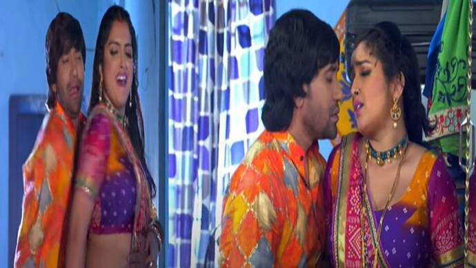 Nirahua और Aamrapali ने बंद कमरे में किया रोमांटिक डांस, दर्शकों का छूटा पसीना, देखें वीडियो