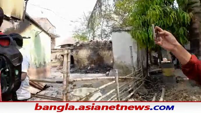 Residents of Bogtui in Rampurhat flee the village in fear of new attacks Jds