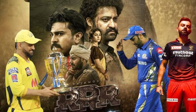 IPL2022, RRR Review, RRR Box-office, RRR Movie cast, Virat Kohli, Jr Ntr, Ram charan, Rohit Sharma, Ms Dhoni