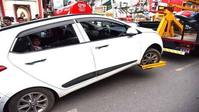 भाजपा पार्षदों ने गोरखपुर में नो पार्किंग से उठी गाड़ी पर किया बवाल, कर्मचारियों को जमकर पीटा