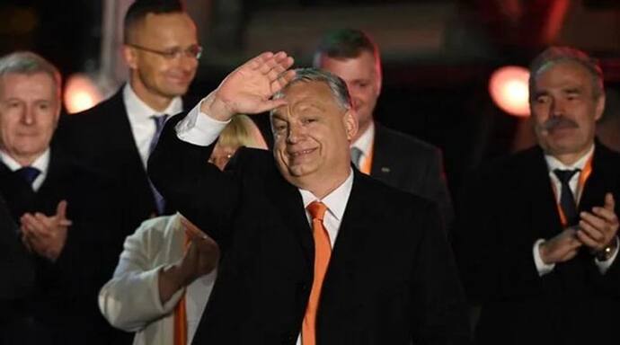 Hungary में पीएम Viktor Orban की Fidesz पार्टी की चौथी बार एकतरफा जीत, विपक्ष ने लगाया धांधली का आरोप