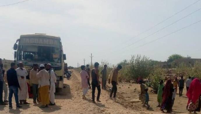 राजस्थान के जैसलमेर में भयानक हादसा: चलती बस में फैला करंट, 2 भाइयों समेत 3 की मौत, चिपके यात्री चीखते रह गए