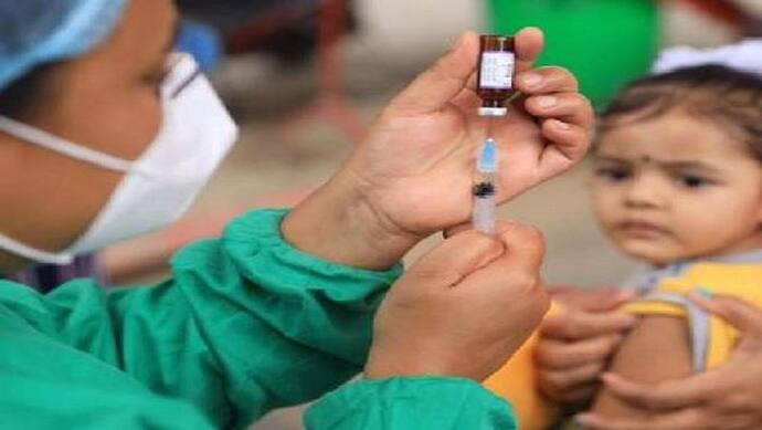 यूपी में मिशन इंद्रधनुष अभियान में छूटे बच्चों को लगेंगे टीके, वैक्सीन लगाने के लिए अस्पतालों में हुए इंतजाम