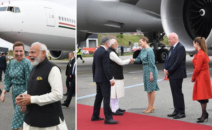 मोदी की यूरोप विजिटःडेनमार्क में मोदी के चेहरे पर दिखी उम्मीदों भरी खुशी, बात ऐसी निकली कि PM मेटे भी हंस दीं